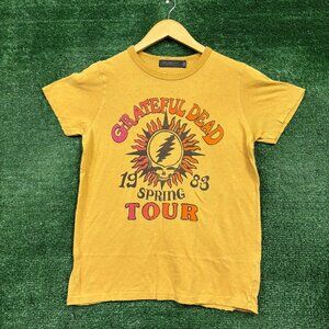 Grateful Dead Spring Tour 1983 Rock Band T-Shirt Size Medium
